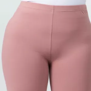 Women's Plus Size New Mix Brand Solid Peach Legging Summer Yoga Pants Exercise - Picture 1 of 2