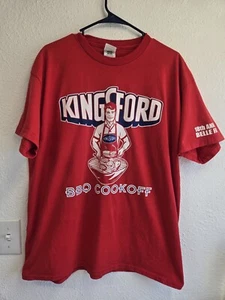 Vintage Kingsford Charcoal BBQ cookoff PROMO t-shirt size XL - Picture 1 of 5