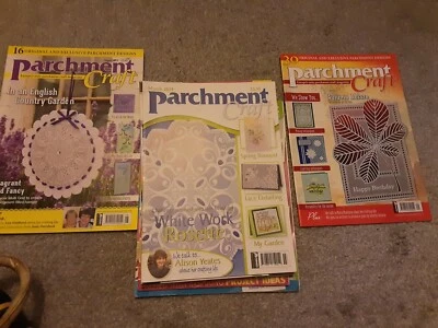 MAGAZINES 3 PARCHMENT MAGAZINES All In GoodCondition  - Image 1 of 4