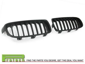 12-15 BMW 320i 328i 335i Sedan/Wagon (F30) P-Style Look Matte Black Front Grille - Picture 1 of 1