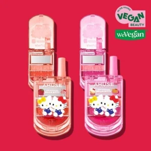 AMUSE Lip & Cheek Cell Phone 2g 2Colors Hello Kitty Edition K-Beauty - Picture 1 of 4