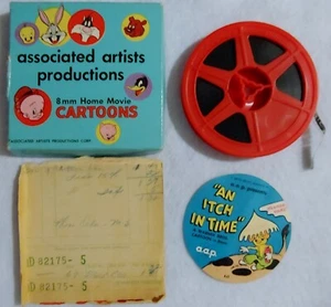 VTG - 8mm Movie Associated Artists Productions Cartoons Warner - an itch in time - Picture 1 of 13