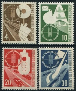 Germany Post Display Transport Munich - 4 Stamps - Picture 1 of 1