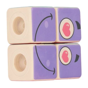4pcs Soft Stacking Building Blocks Cute Pattern Puzzle Soft Blocks Set Earl - Picture 1 of 22