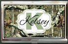 Personalized Custom Mossy Oak Woods Business Card Case Holder Polished NEW