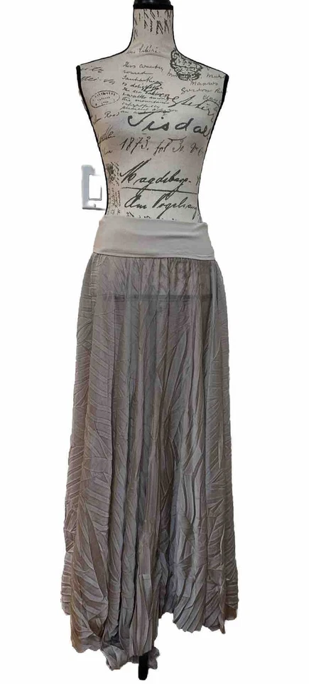 Falda Oska para mujer Lagenlook falda transparente sin forro talla 2 Foto 1 de 4