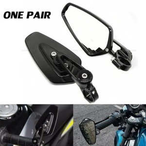 For GSXS1000 F GSXS750 Z GSXS150 GSX8S Handlebar Bar End Mirror Rear View Sport - Foto 1 di 9