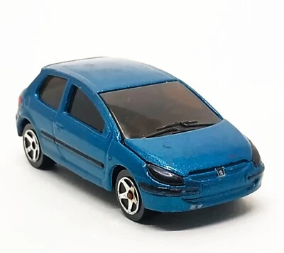 Majorette Peugeot 307 Metallic Dark Blue - Wheels 5CS 1:53 (3") Defects 001 - Image 1 of 4