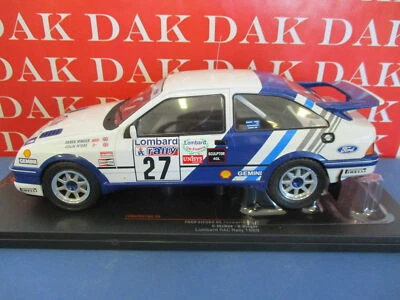 Die cast 1/18 Modellino Auto Ford Sierra RS Cosworth Rally RAC 1989 C. McRae Ixo - Immagine 1 di 4
