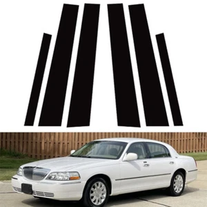 Pillar Post Winodw Cover Door Trim Car Accessories For Lincoln Towncar 1998-2014 - Picture 1 of 17
