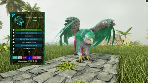 ARK Survival Ascended PvE * COLOR EVENTO * Griffin - LVL 199 - Buenas estadísticas - Imagen 1 de 1