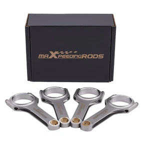 H-Beam Connecting Rods Fit for BMW N20B20 2.0T / N26B20(US only) 3/8 " ARP Bolts - Picture 1 of 9