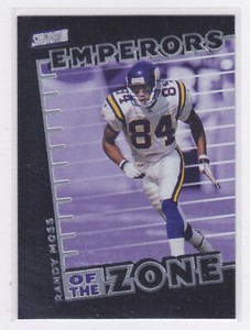 1999 Topps - Stadium Club - Emperors of the Zone - Standard - Randy Moss #E10