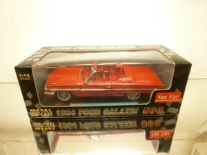SUN STAR 1440 FORD GALAXIE 500 - 1964 - RED 1:18 - GOOD CONDITION IN BOX - Imagen 1 de 10