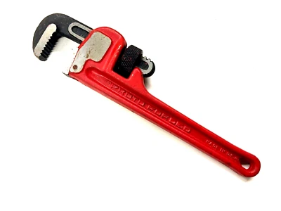 PROTO FORGED TOOLS 8” HEAVY DUTY PIPE WRENCH, 808HD, USA - Image 1 of 4