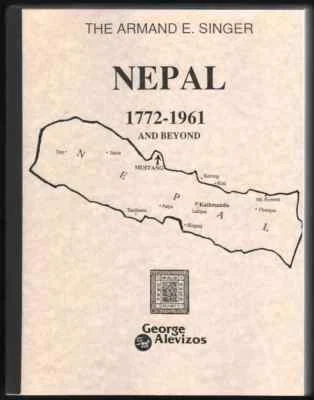 Sellos de Nepal/exposición de historia postal/libro (Armand Singer) Foto 1 de 3