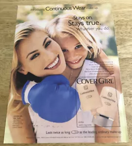 NIKI TAYLOR 1996 per COVER GIRL - Pubblicità rivista vintage - Foto 1 di 1