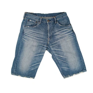 Levi's 503 Denim Shorts 32" Used Vintage - Foto 1 di 3