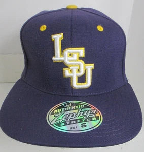 LSU Tigers Hat Fitted Small 6 7/8"  aprox Louisiana State Univ NCAA Women Cap - Picture 1 of 4