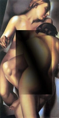 Pinturas al óleo pintadas a mano sobre lienzo "Tamara de Lempicka" #Las dos novias Foto 1 de 4