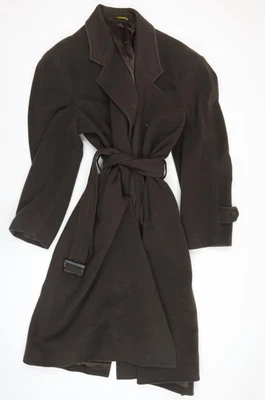 Marks and Spencer Men’s Brown Wool Overcoat L Classic Fit - Image 1 of 4