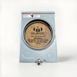 🔴Milbank U5929, U5934 Contenitore presa metro 3R 1PH 3 fili 600V!!️ - Foto 1 di 6