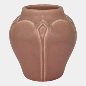 Rookwood 1921 Vintage Art Deco Pottery Green Over Pink Ceramic Flower Vase 2089 - Picture 1 of 6