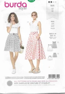 B45 BURDA 6319 SKIRT SIZE 8-18 SEWING PATTERN - Picture 1 of 2