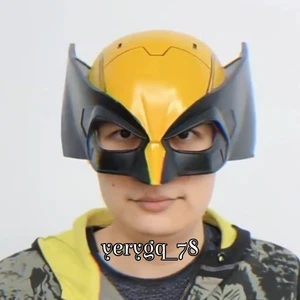 Deadpool & Wolverine Cosplay Wolverine Helmet PVC Half Face Mask Halloween Props - Picture 1 of 22