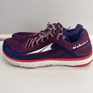 Altra Escalante Knit Racer London 2019 Running Men's Blue Red Sneakers Shoe 11 - Picture 1 of 10