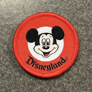 Mickey Mouse Disneyland seltener Aufnäher Patch 2" rund Disney von Maus Ohr Hut - Bild 1 von 3