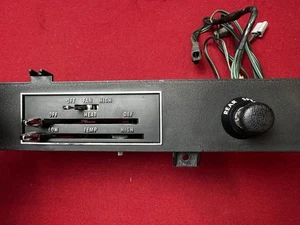 1970 to 1974 Mopar E Body Cuda Challenger Rallye Heater Control Bezel W Speaker - Picture 1 of 9