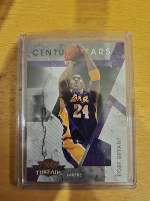 2009-10 Panini Threads Century Stars Game Worn Patch Jersey #8 Kobe Bryant /250 - Image 1 of 4