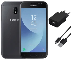 Smartfon Samsung Galaxy J3 2017 2/16GB LTE J330F/DS Czarny | Stan: Dobry - Zdjęcie 1 z 9