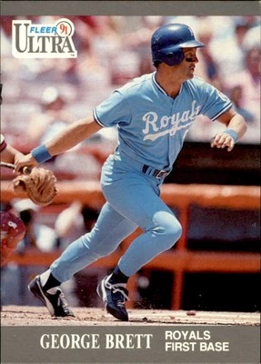 1991 Ultra #144 George Brett - Image 1 of 2