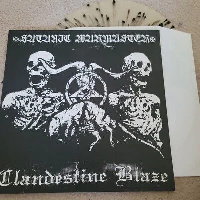 Satanic Warmaster Clandestine Blaze OG LP mutiilation behexen impaled nazarene  - Image 1 of 3