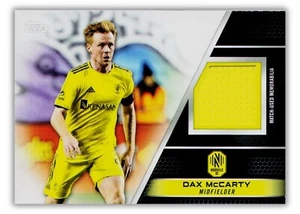 Dax McCarty 2022 Topps MLS Relic Match Worn /428 - Picture 1 of 3