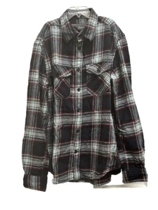 Old Navy Mens 100% Cotton Flannel Button Down Shirt Size S - Picture 1 of 2