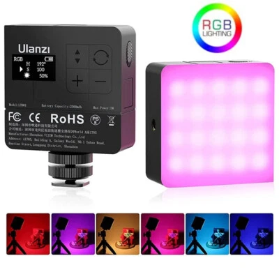 Ulanzi VL49 Pro RGB Camera Mini Led Video Light 2500K-9000K Full Color Lighting - Image 1 of 4