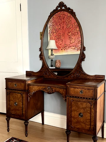 Antique Berkey & Gay Vanity Cover