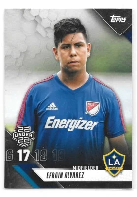 2019 Topps MLS #171 Efrain Alvarez RC Rookie 22 Under 22 - Image 1 of 2