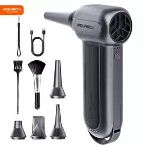 WOLFBOX Jet Dry Mini Blower 150,000 RPM Air Blower Super Fan Turbo Powered 2024 - Picture 1 of 16
