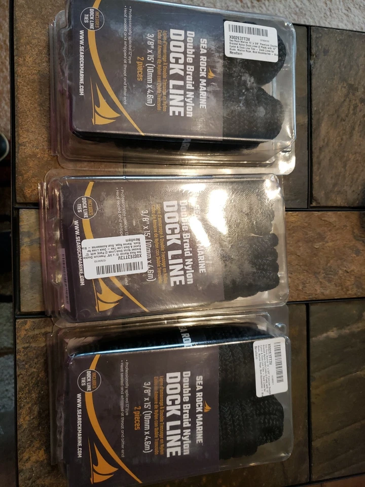 Searock Marine Dock Line 3-2 piezas cajas Foto 1 de 1