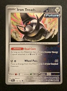 Iron Treads - 118/162 - Poco común - SV5: Fuerzas temporales - Juego de cartas coleccionables Pokémon - Imagen 1 de 3