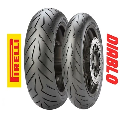 120/70-12 130/70-12 GOMME PIRELLI DIABLO ROSSO SCOOTER GILERA RUNNER VXR 200 CC