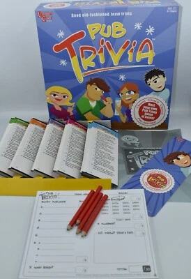 Pub Trivia Party Game by University Games - Complete! Fun Trivia Game 2012 Ed - Image 1 of 4