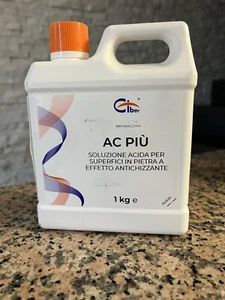 AC PIÙ - ACIDO PROFESSIONALE CONCENTRATO PER PULIZIA PIETRE PER ESTERNO - Kg 1 - Foto 1 di 4