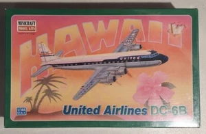 Hawaii United Airlines DC-6B Maßstab 1:144 #14532 Minicraft Modellbausatz Neu Versiegelt! - Bild 1 von 6