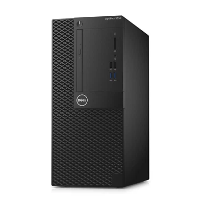 Dell OptiPlex 3050 Core i7-7700 3.6GHz 16GB RAM 256GB SSD 2TB HDD Windows 11 PC - Image 1 of 4