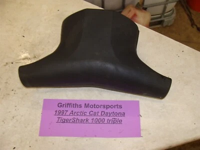 1997 Arctic Cat Tigershark Daytona 1000 guidão barra capa almofada acabamento almofada - Imagem 1 de 4